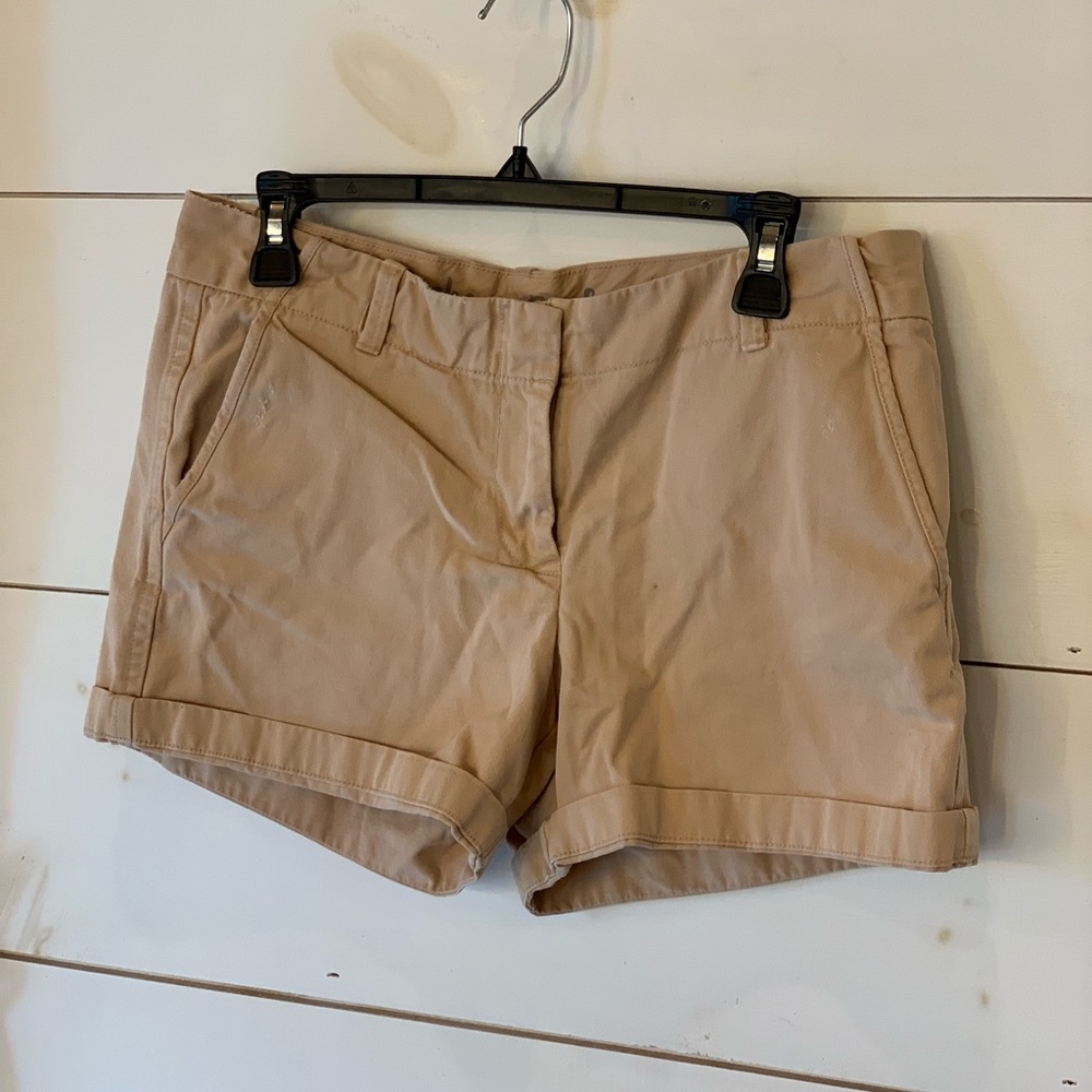 Jcrew Khaki Boyfriend Shorts